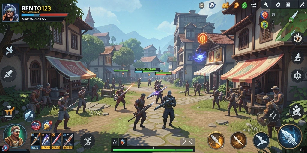 Tampilan gameplay BENTO123 yang mendebarkan dan menarik perhatian.