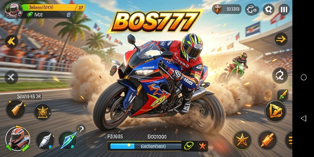 Gameplay seru balapan motor di BOS777 dengan grafis memukau.
