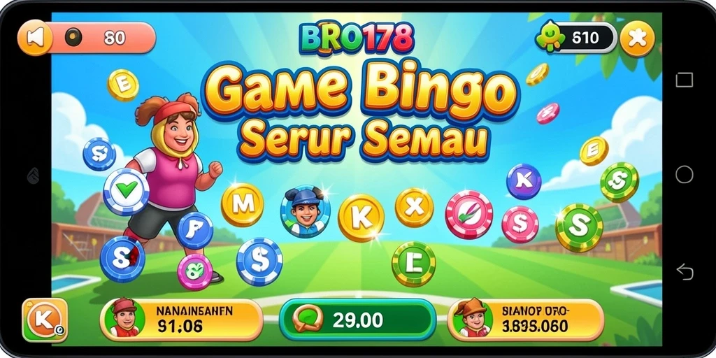 Tampilan menarik gameplay Bingo di BRO178.