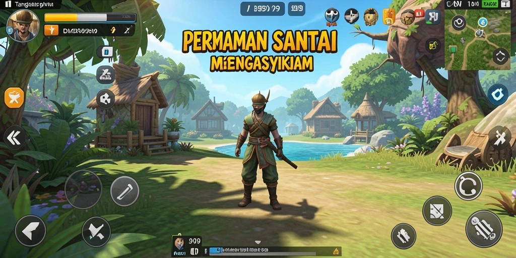 Screenshot gameplay DMD999 yang menampilkan keseruan saat bermain.