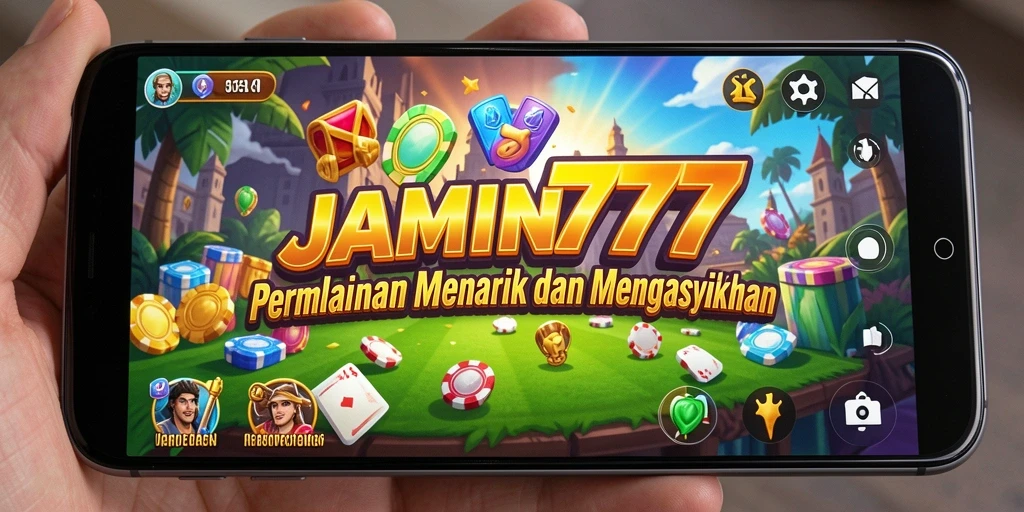 Tampilan gameplay yang menyenangkan dan interaktif di JAMIN777.
