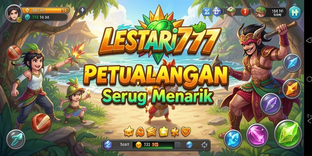 Tangkapan layar menampilkan gameplay LESTARI777 yang mendebarkan dan penuh aksi.