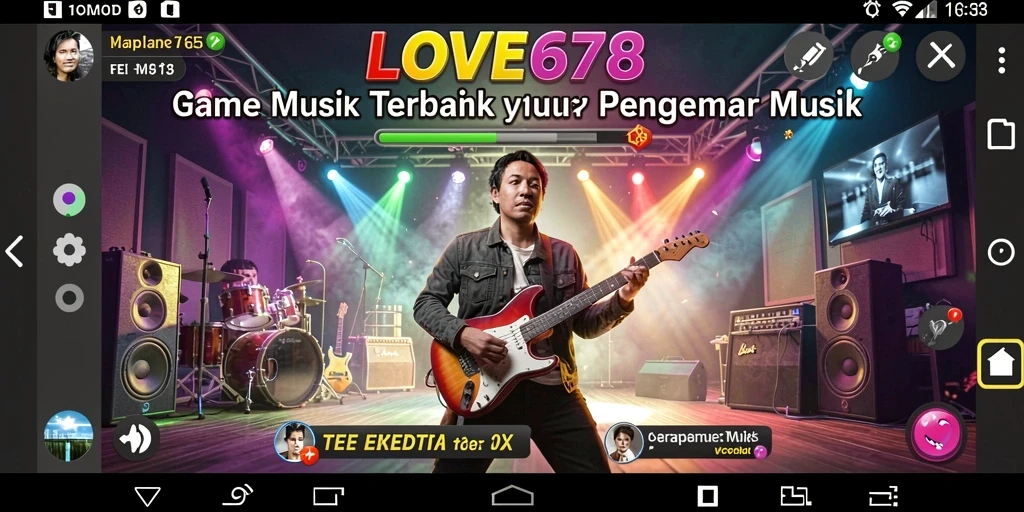 Tampilan gameplay LOVE678 yang menarik dan penuh warna.