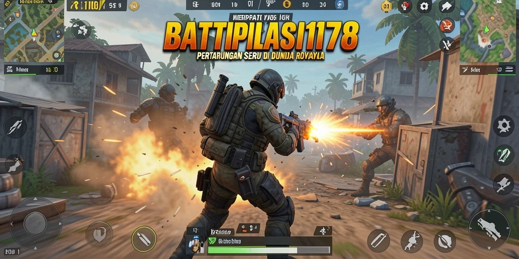 Gameplay seru dalam MERPATI178 dengan aksi Battle Royale yang mendebarkan.
