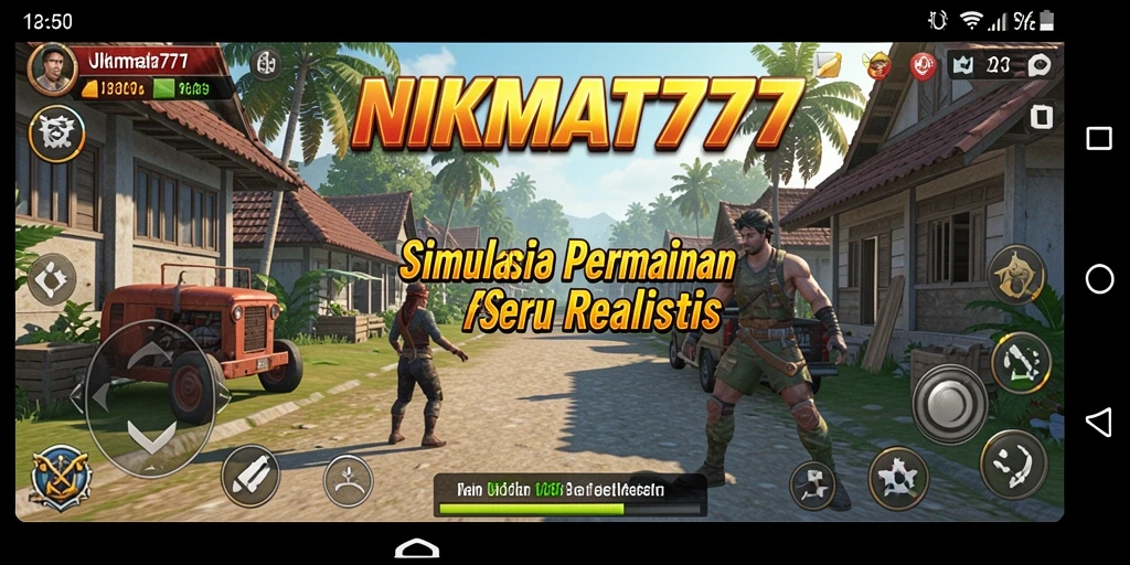 Screenshot NIKMAT777 menunjukkan momen gameplay seru dalam simulasi.