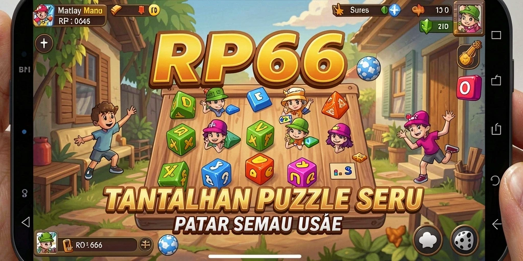 Tangkapan layar RP66 menunjukkan gameplay puzzle yang menarik dan menantang.