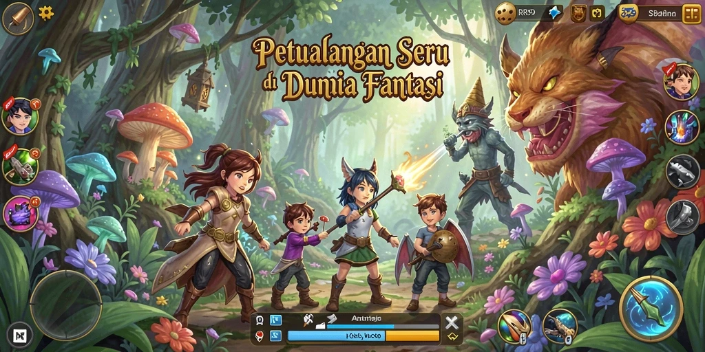 Tampilan gameplay RR89 yang menakjubkan dan penuh petualangan seru.